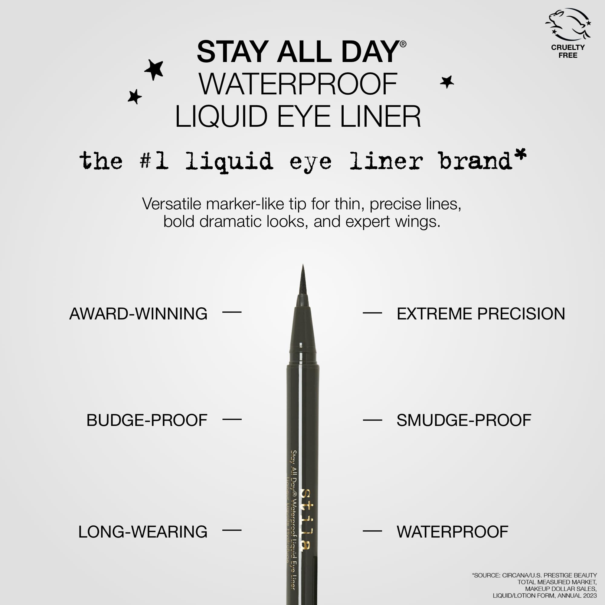 stila Stay All Day Waterproof Liquid Eye Liner, Intense Labradorite